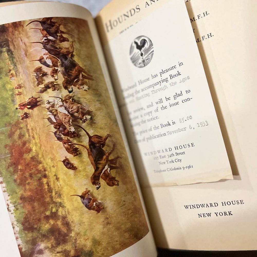 “Hounds and Hunting Through the Ages” by Joseph Thomas (1933) - Picture 5 of 6